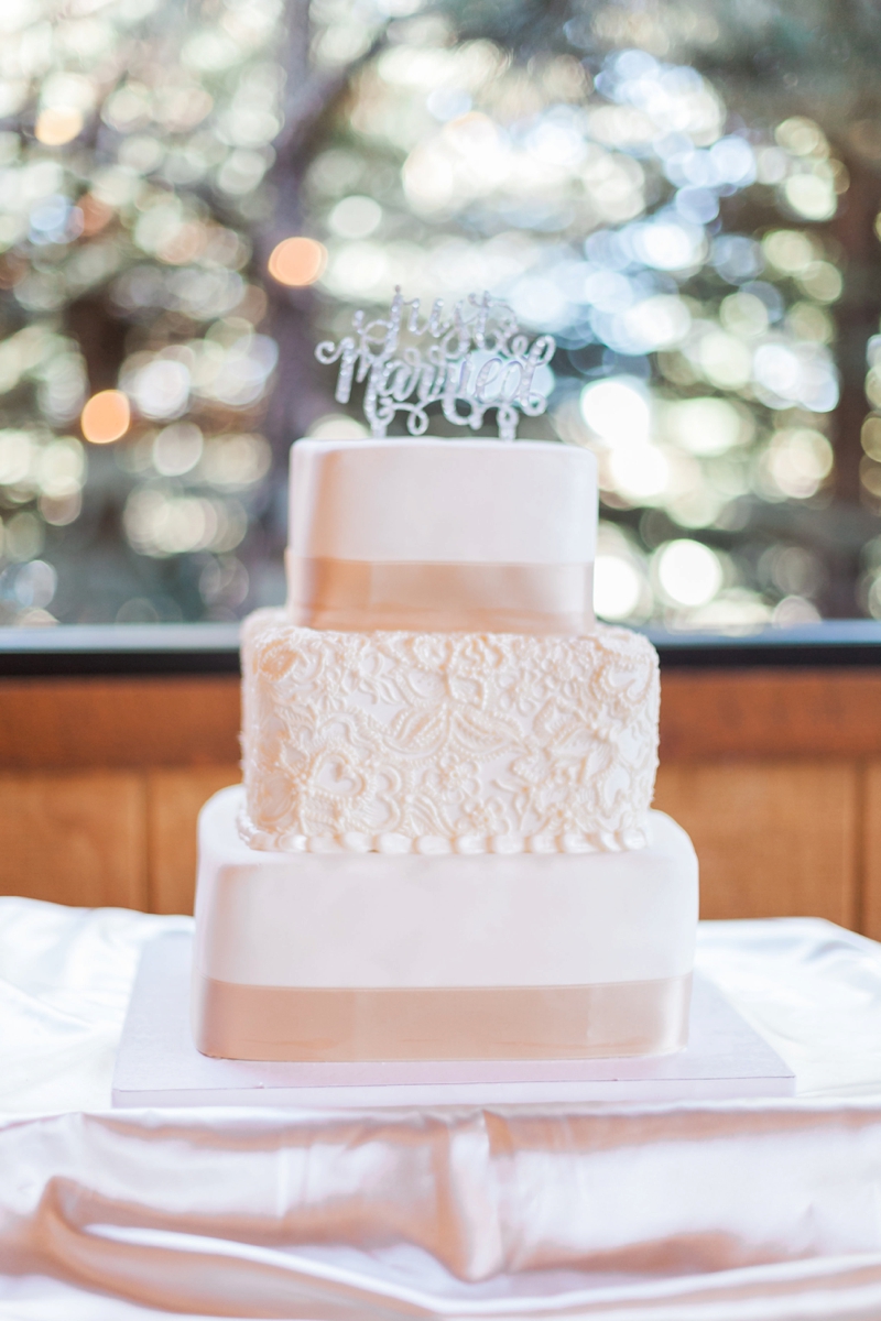 A Blush and Red Colorado Wedding via TheELD.com