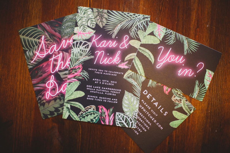 Florida Inspired Boho Eclectic Wedding via TheELD.com