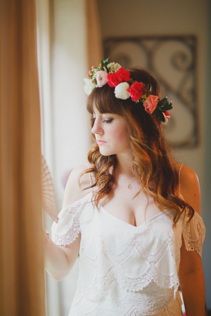 Florida Inspired Boho Eclectic Wedding via TheELD.com