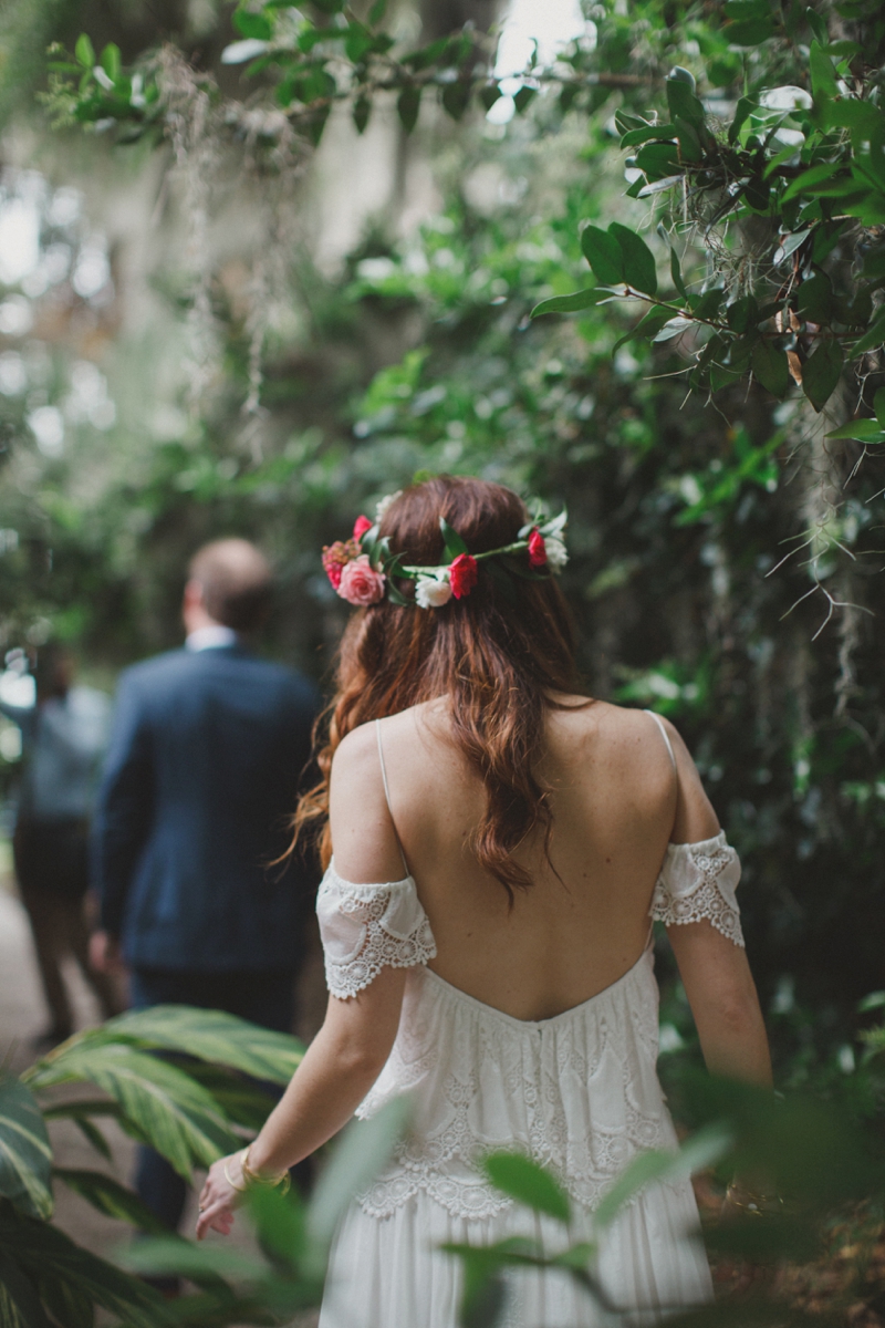 Florida Inspired Boho Eclectic Wedding via TheELD.com