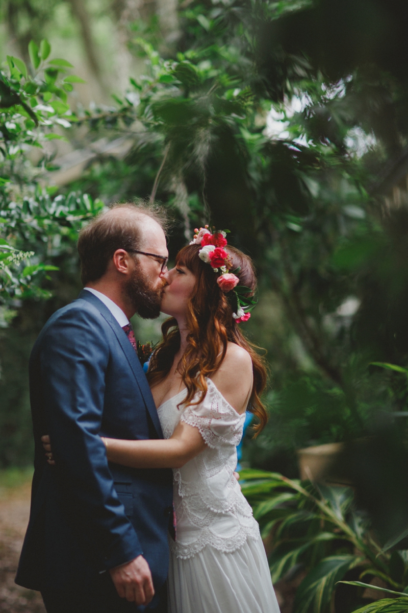 Florida Inspired Boho Eclectic Wedding via TheELD.com