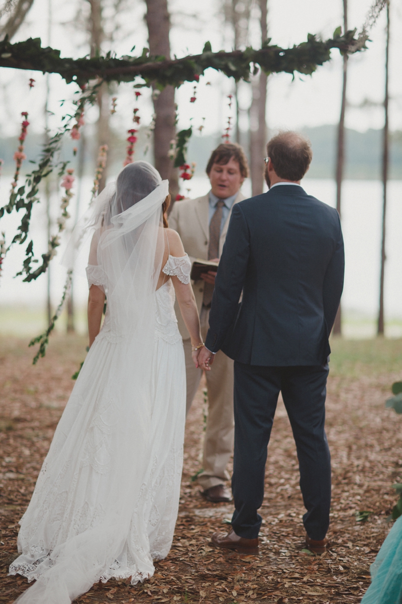 Florida Inspired Boho Eclectic Wedding via TheELD.com