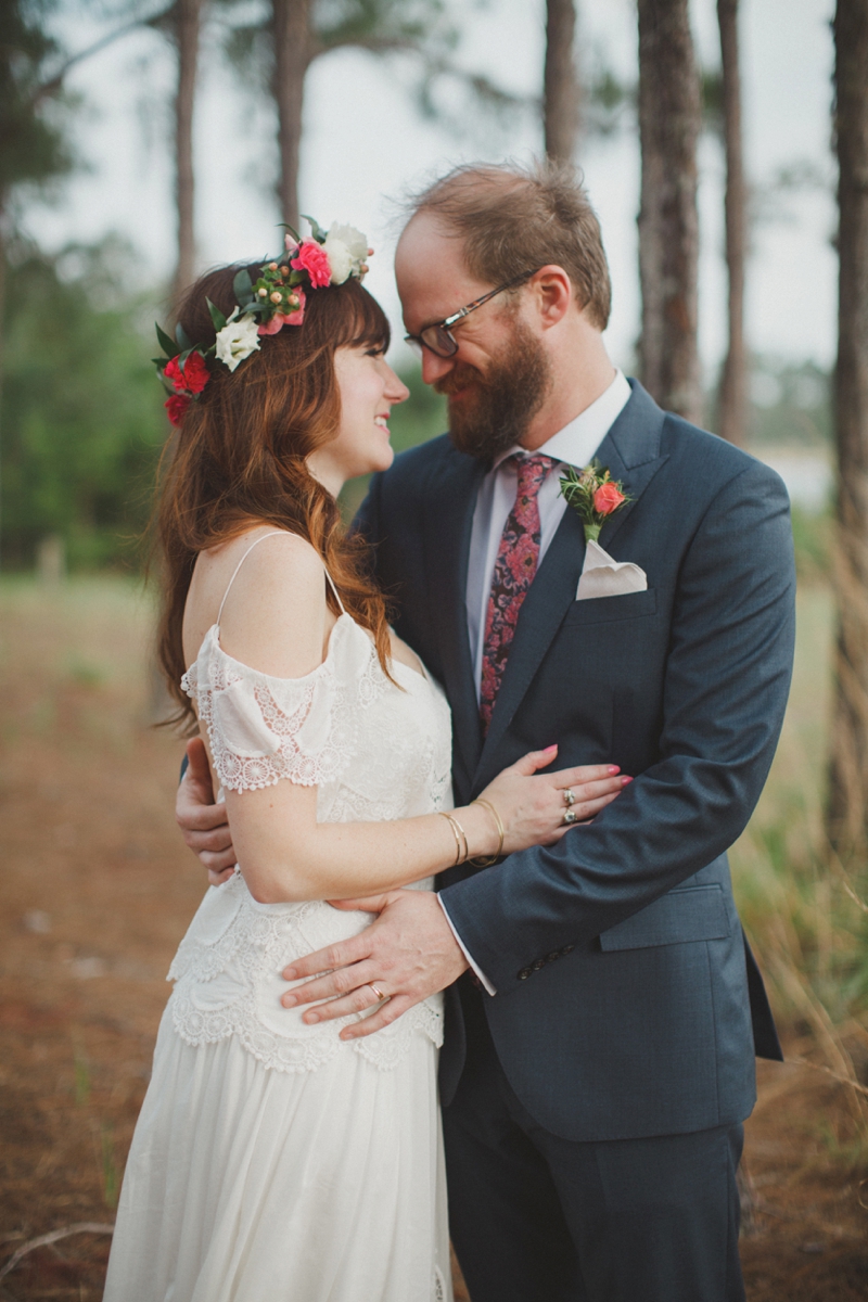 Florida Inspired Boho Eclectic Wedding via TheELD.com