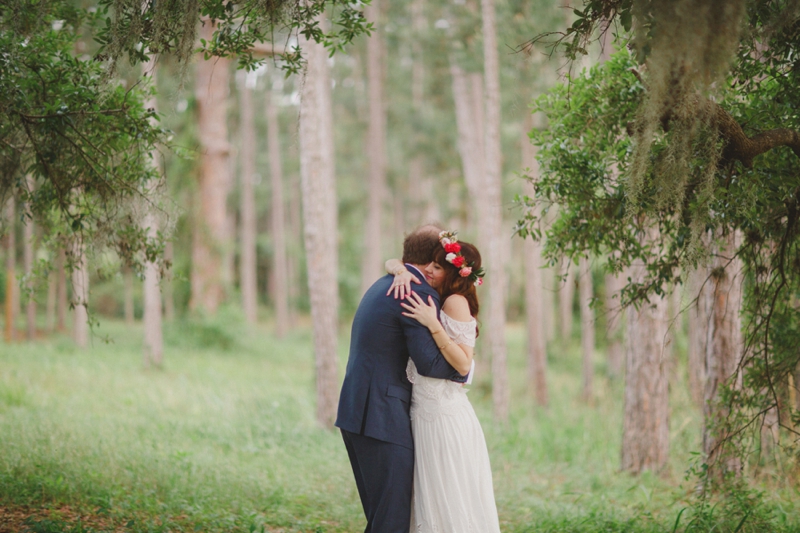 Florida Inspired Boho Eclectic Wedding via TheELD.com