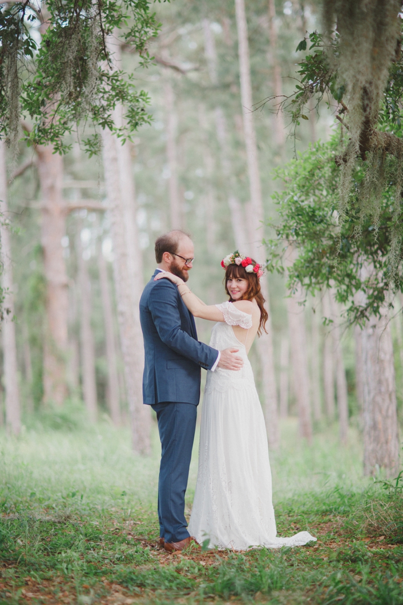 Florida Inspired Boho Eclectic Wedding Florida Inspired Boho Eclectic Wedding via TheELD.com