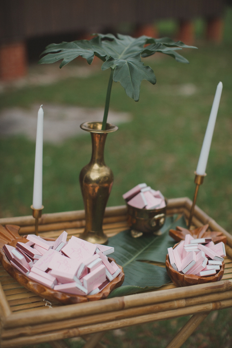 Florida Inspired Boho Eclectic Wedding via TheELD.com