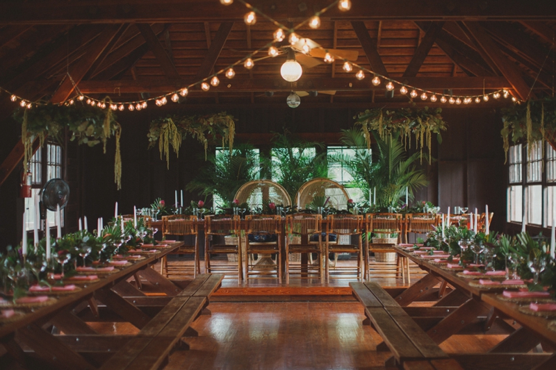 Florida Inspired Boho Eclectic Wedding via TheELD.com