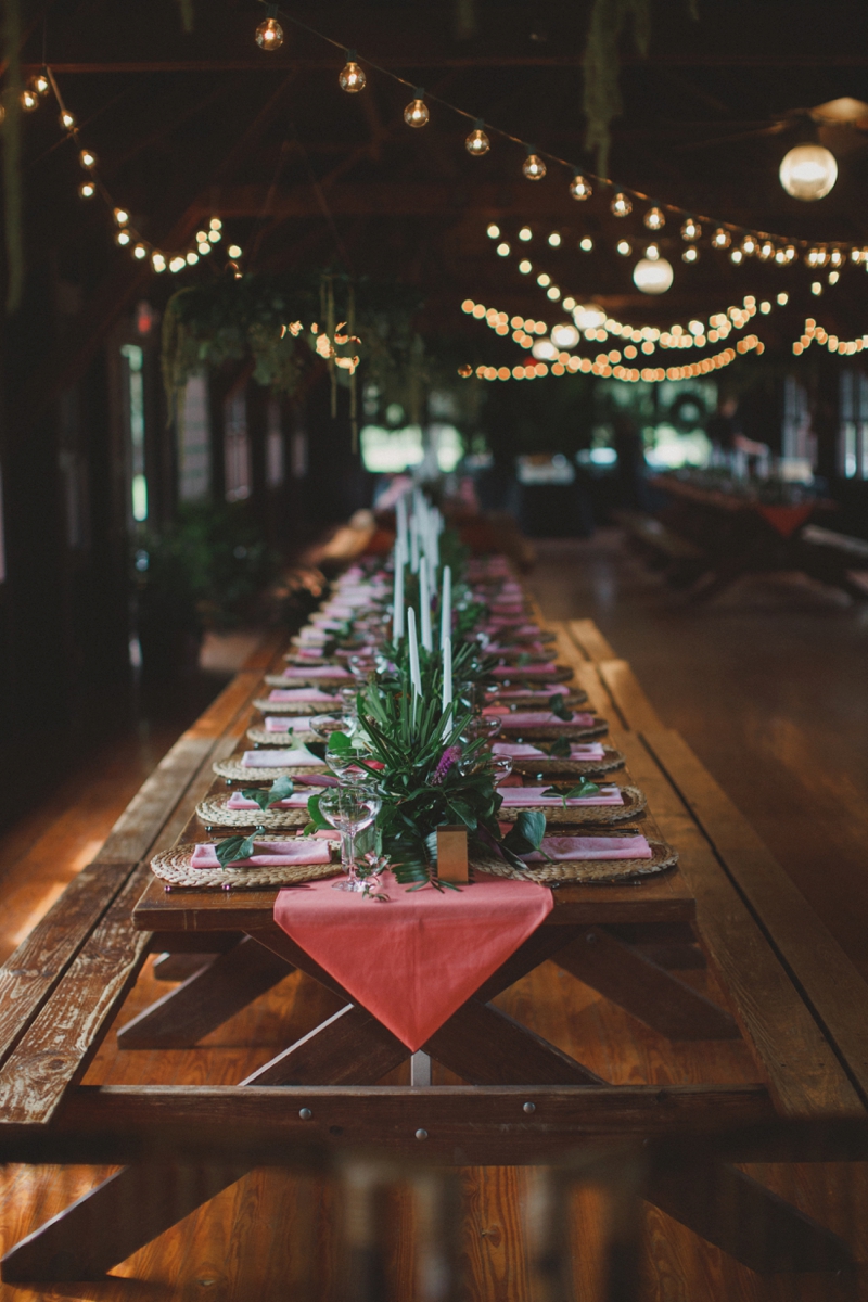 Florida Inspired Boho Eclectic Wedding via TheELD.com