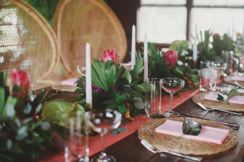 Florida Inspired Boho Eclectic Wedding via TheELD.com