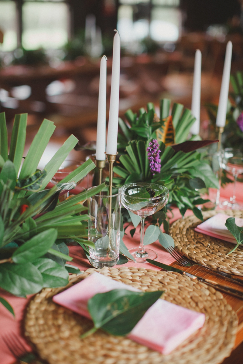 Florida Inspired Boho Eclectic Wedding via TheELD.com