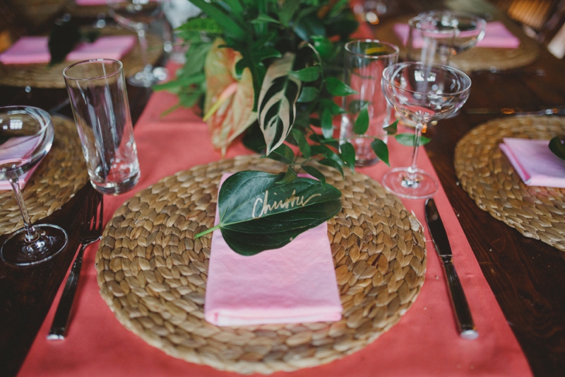 Florida Inspired Boho Eclectic Wedding via TheELD.com