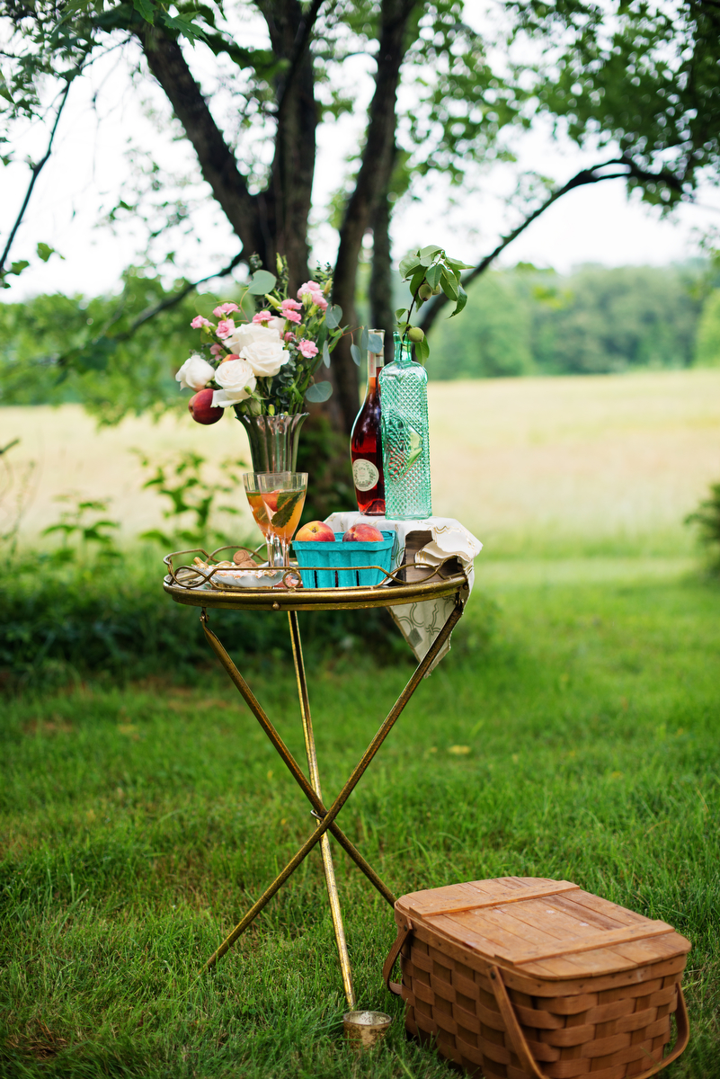 Vintage Peach Southern Wedding Ideas via TheELD.com