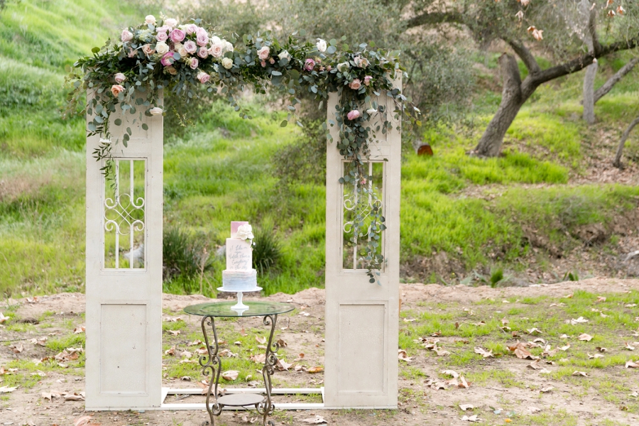 Whimsical Romantic Blush and Blue Wedding Ideas via TheELD.com