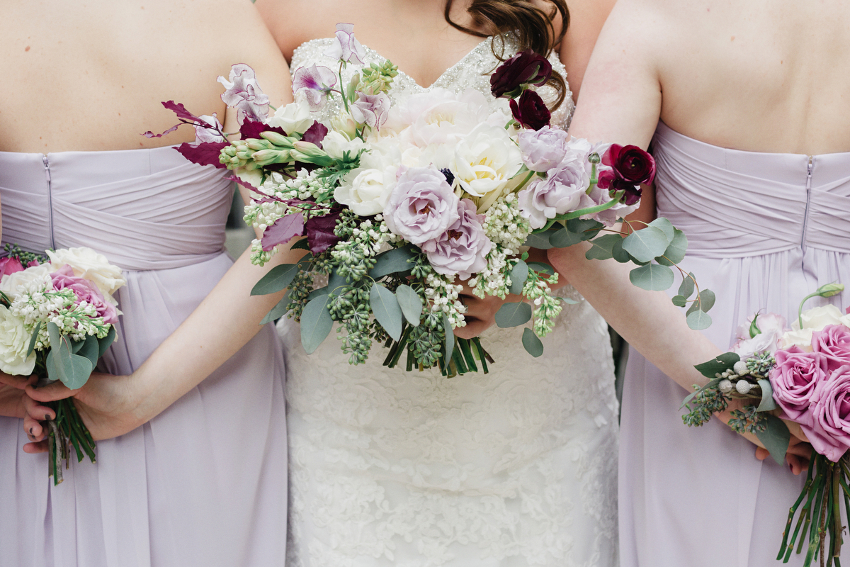 A Lavender Garden Wedding in Miami via TheELD.com