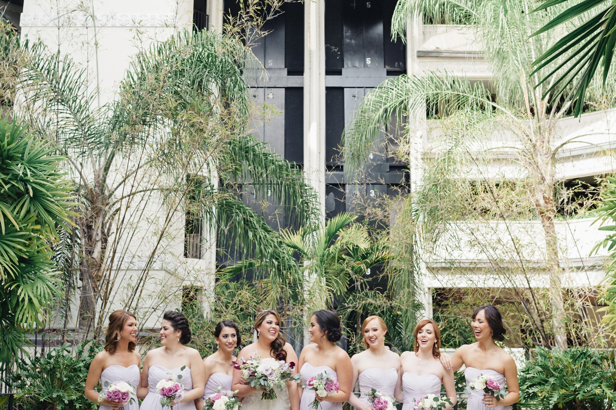 A Lavender Garden Wedding in Miami via TheELD.com