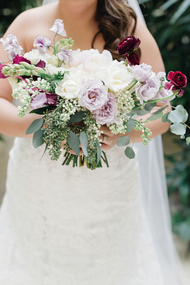 A Lavender Garden Wedding in Miami via TheELD.com