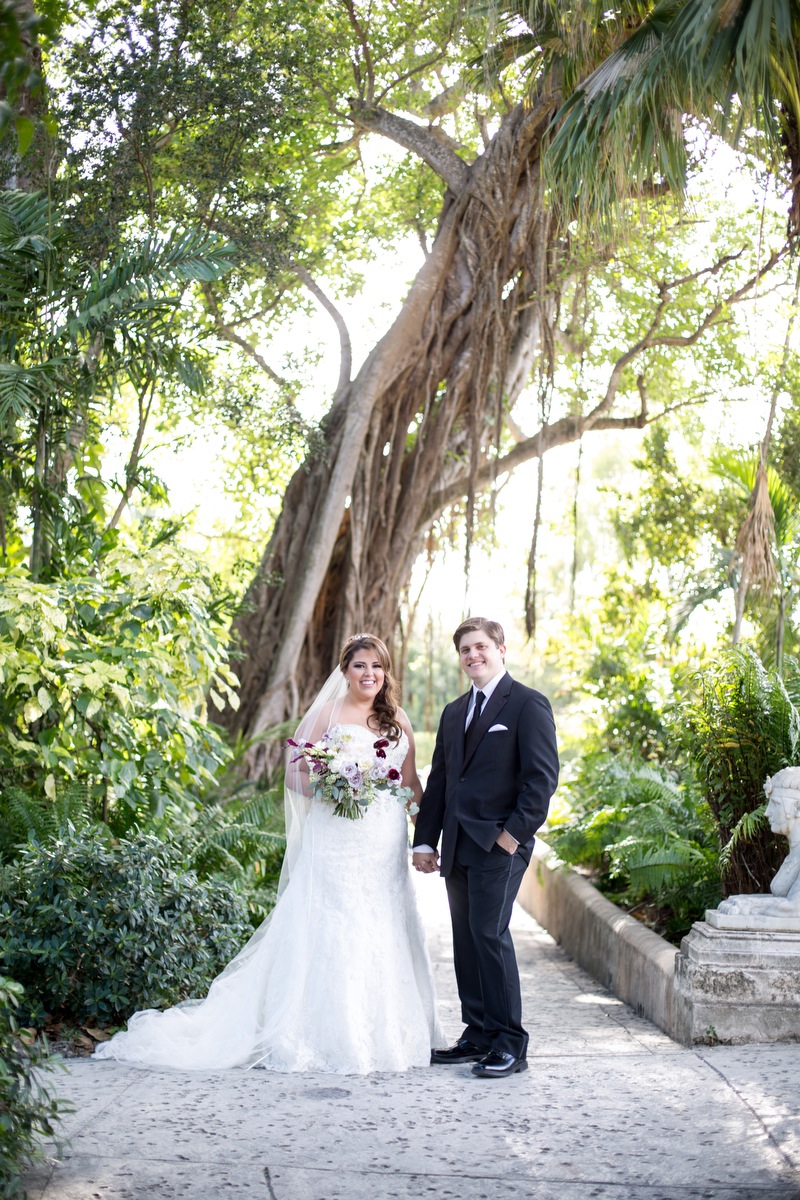 A Lavender Garden Wedding in Miami via TheELD.com