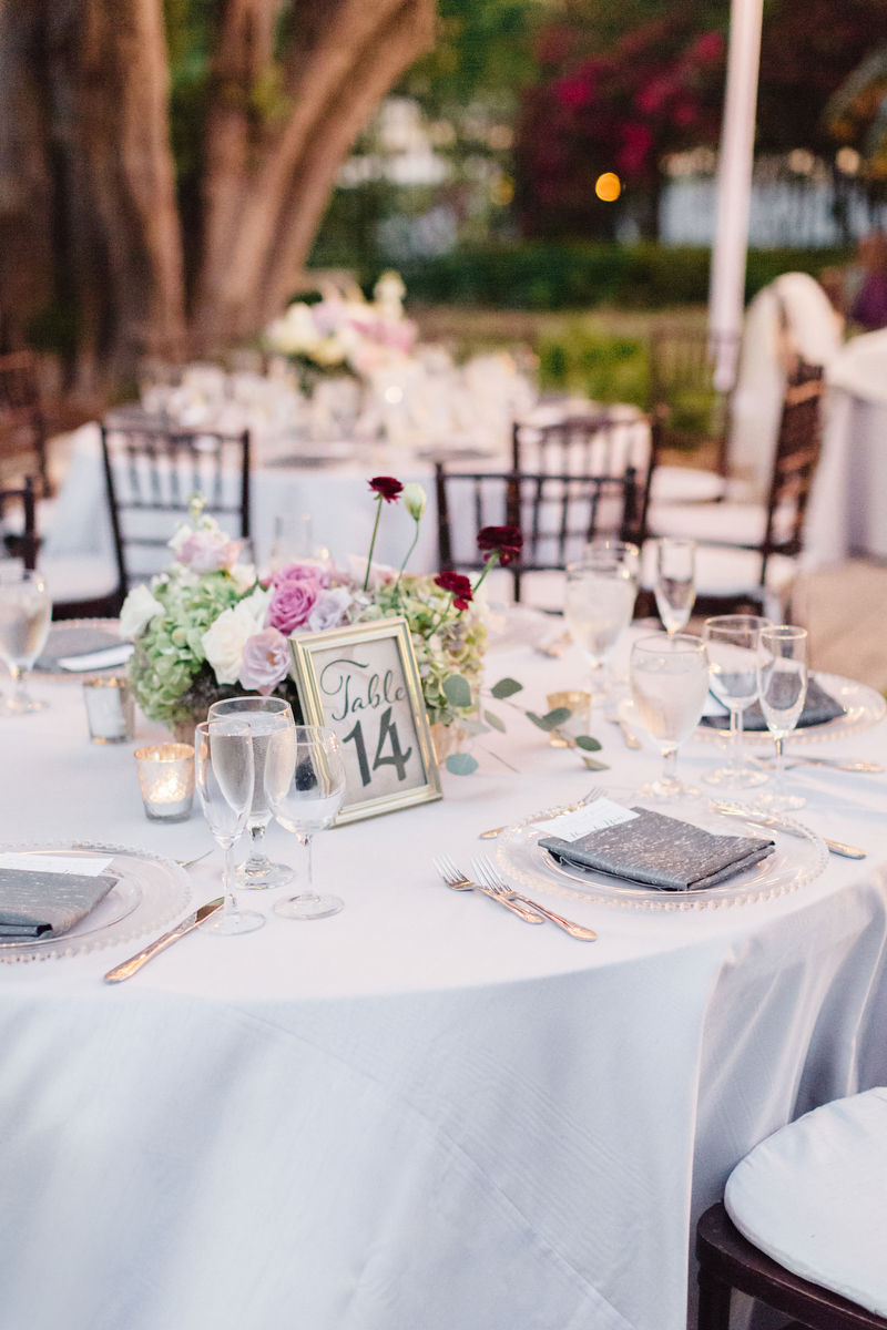 A Lavender Garden Wedding in Miami via TheELD.com