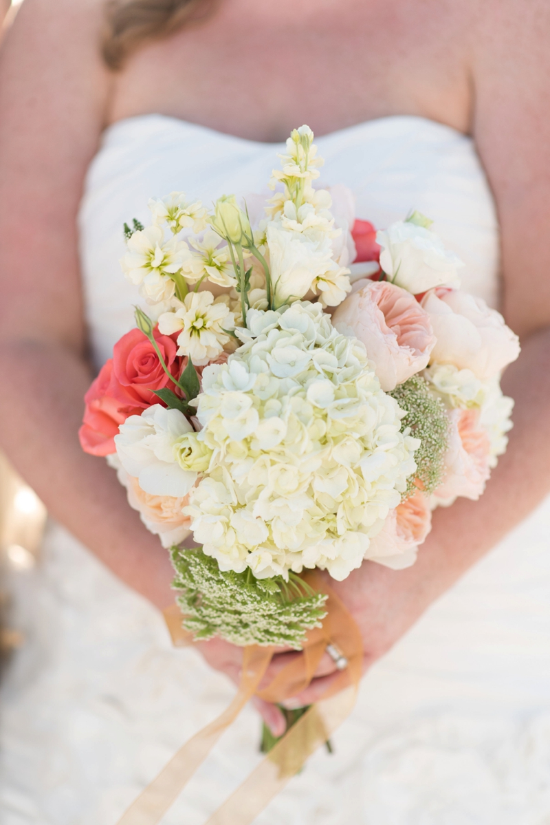 Coral & Turquoise St. Pete Beach Wedding via TheELD.com