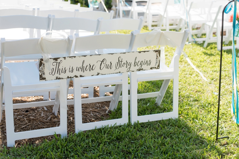 Coral & Turquoise St. Pete Beach Wedding via TheELD.com