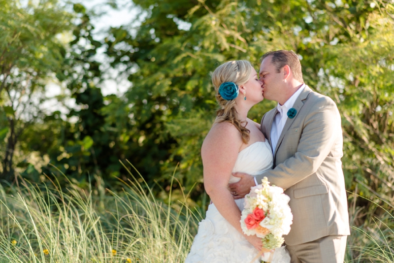 Coral & Turquoise St. Pete Beach Wedding via TheELD.com