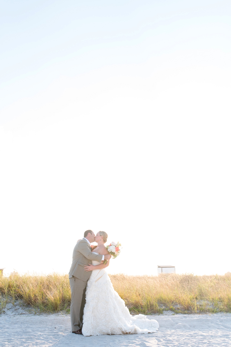 Coral & Turquoise St. Pete Beach Wedding via TheELD.com