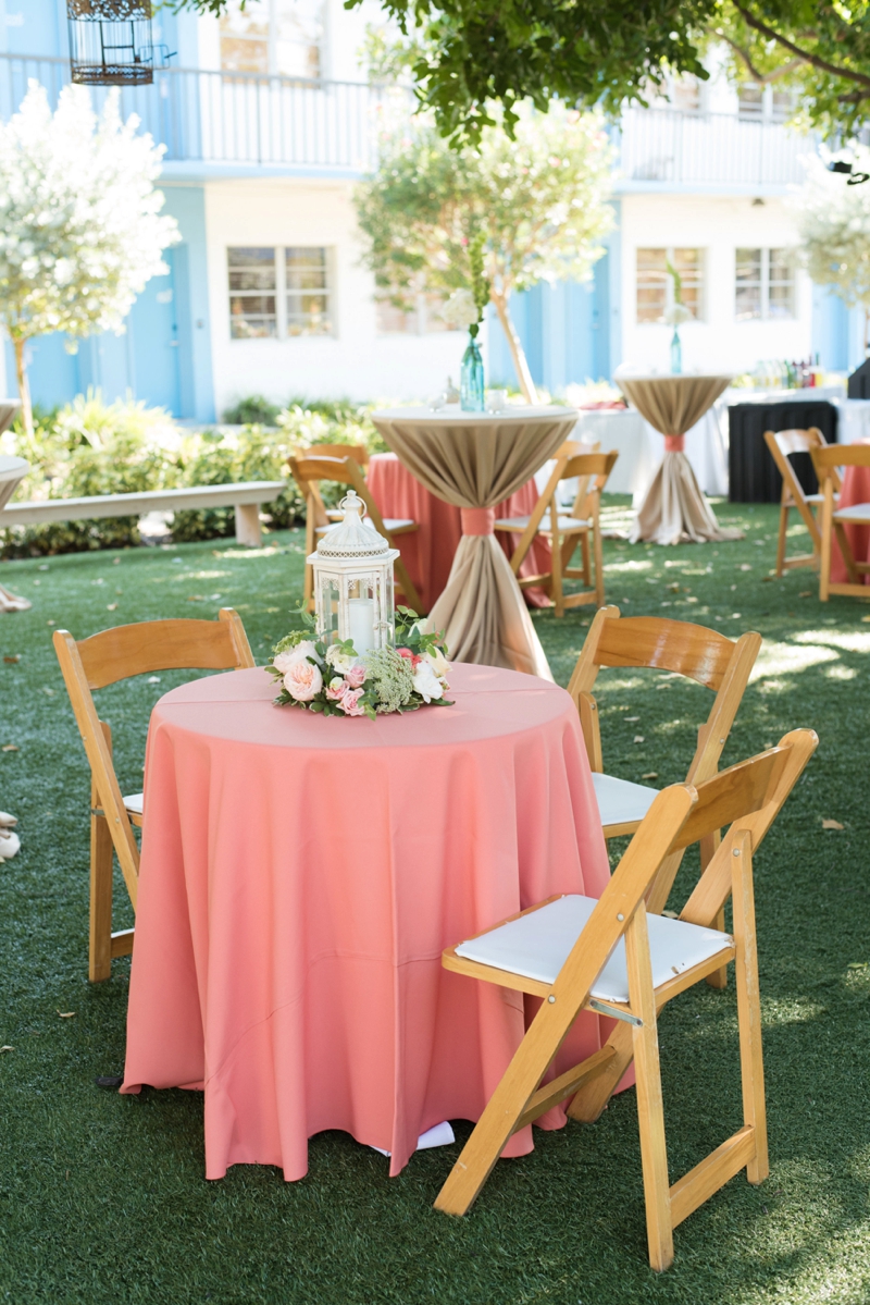 Coral & Turquoise St. Pete Beach Wedding via TheELD.com