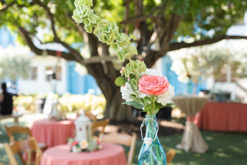 Coral & Turquoise St. Pete Beach Wedding via TheELD.com