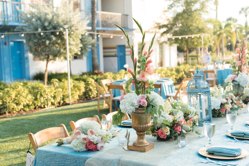 Coral & Turquoise St. Pete Beach Wedding via TheELD.com