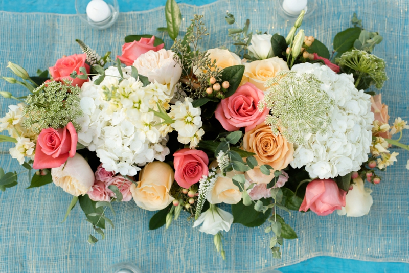 Coral & Turquoise St. Pete Beach Wedding via TheELD.com