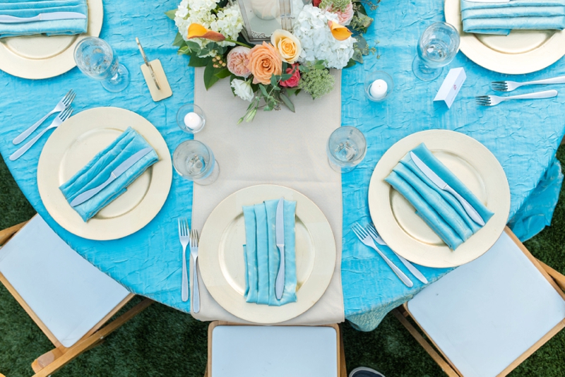 Coral & Turquoise St. Pete Beach Wedding via TheELD.com