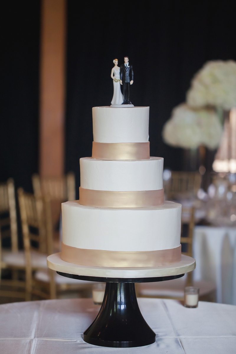 Elegant Black & Gold North Carolina Wedding via TheELD.com