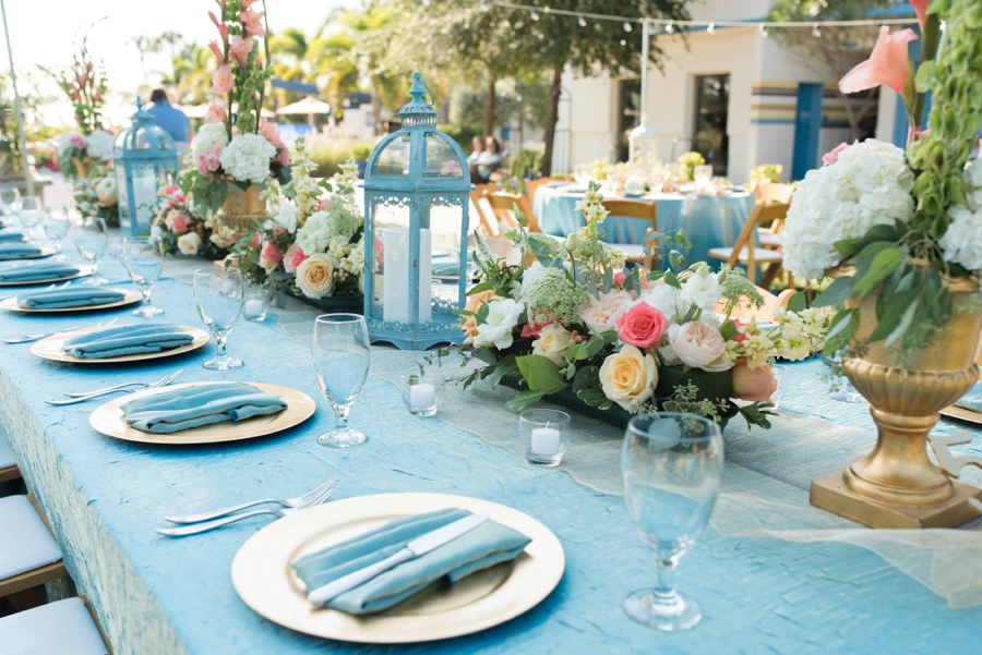 Coral & Turquoise St. Pete Beach Wedding via TheELD.com