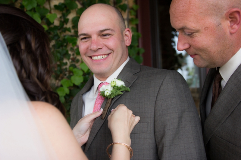 Candlelit Blush and Gold Florida Wedding via TheELD.com