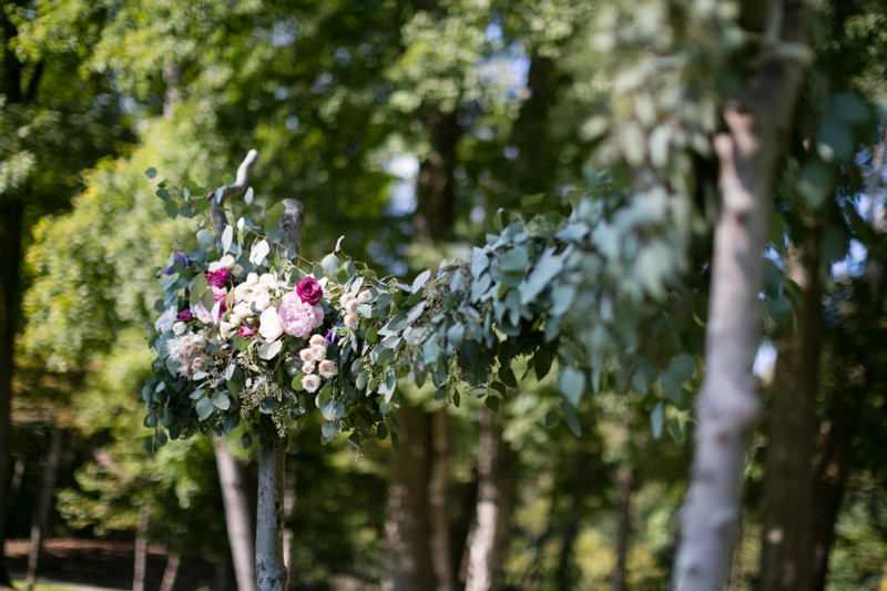 Purple & Champagne South Carolina Wedding via TheELD.com