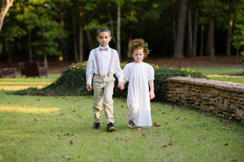 Purple & Champagne South Carolina Wedding via TheELD.com