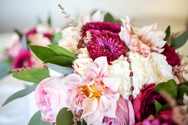 Elegant Pink & Navy Tampa Wedding via TheELD.com