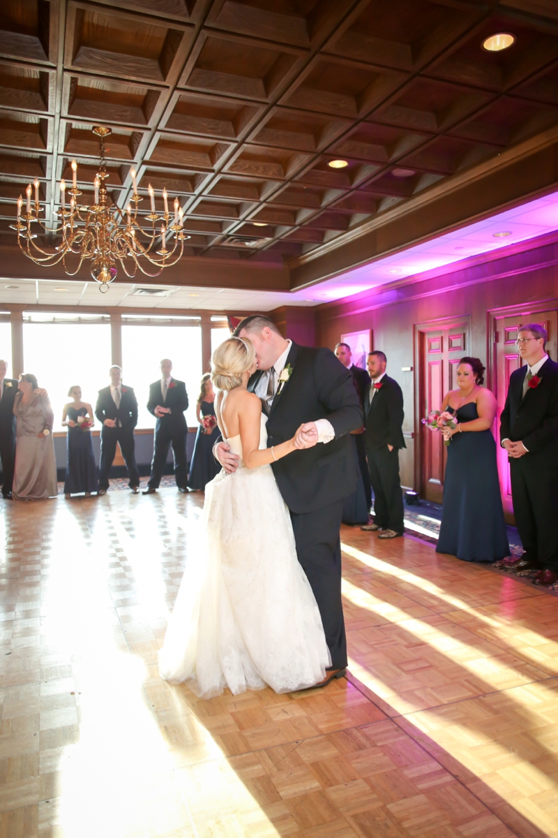 Elegant Pink & Navy Tampa Wedding via TheELD.com