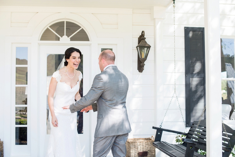 An Intimate California Vineyard Wedding via TheELD.com