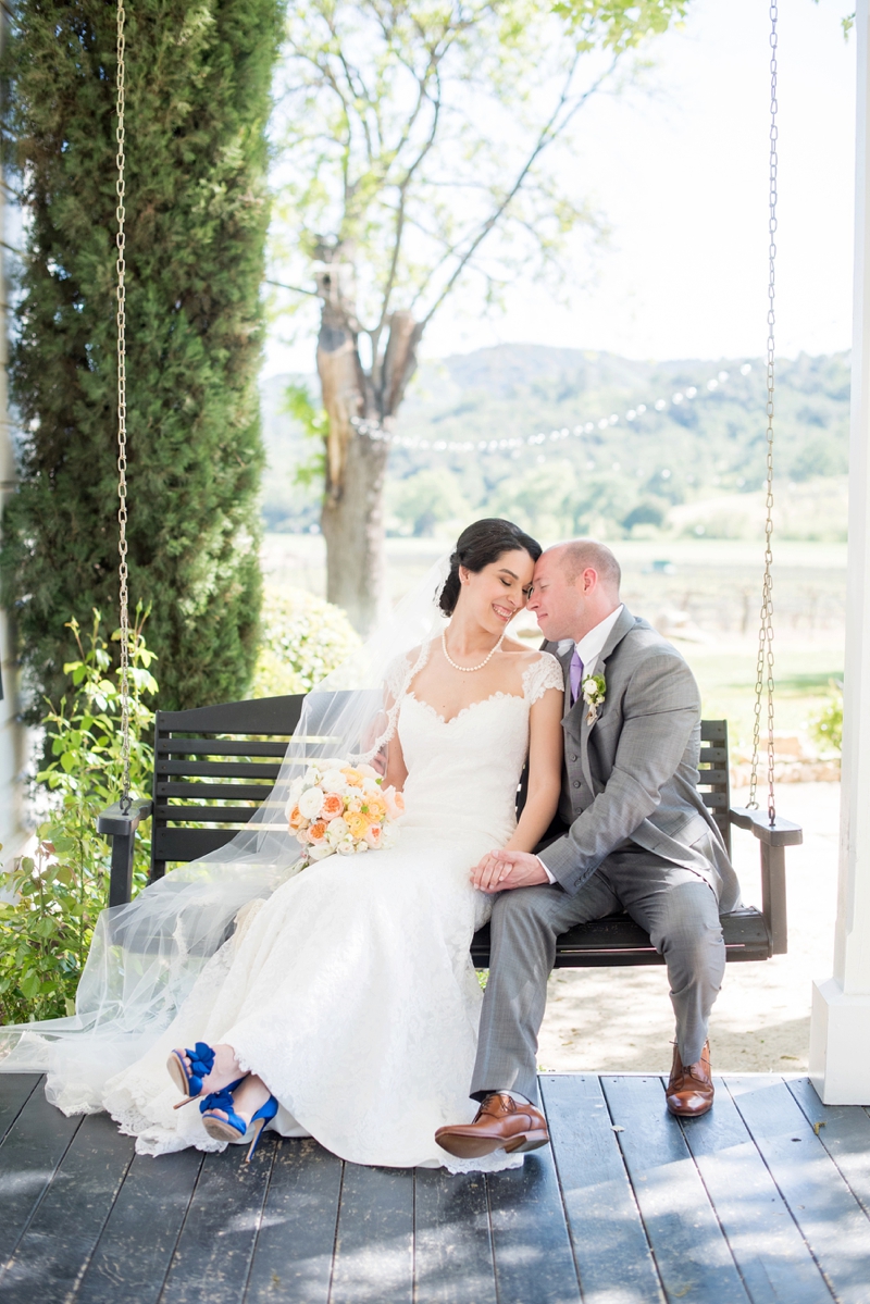 An Intimate California Vineyard Wedding via TheELD.com