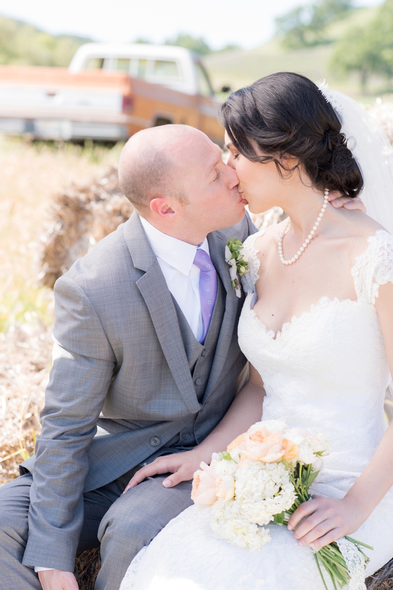 An Intimate California Vineyard Wedding via TheELD.com