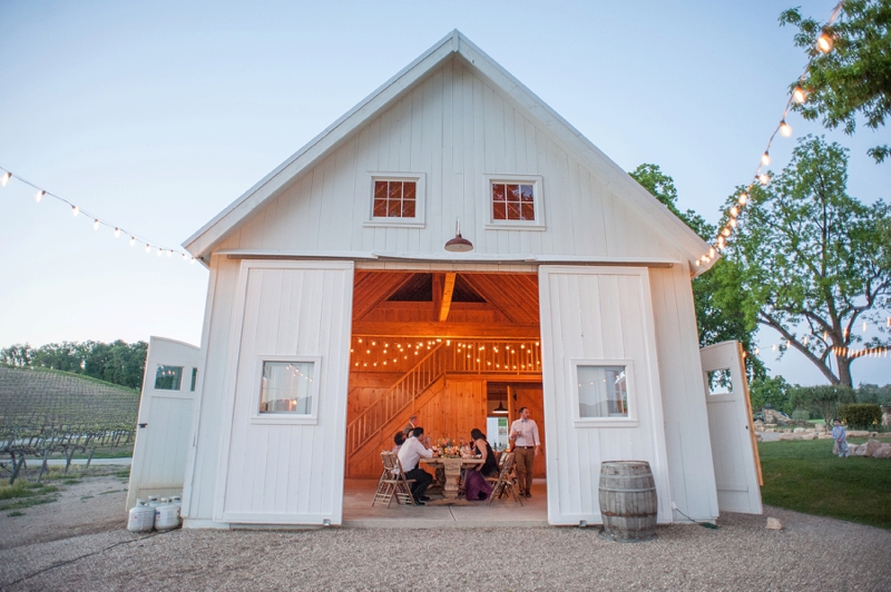 An Intimate California Vineyard Wedding via TheELD.com