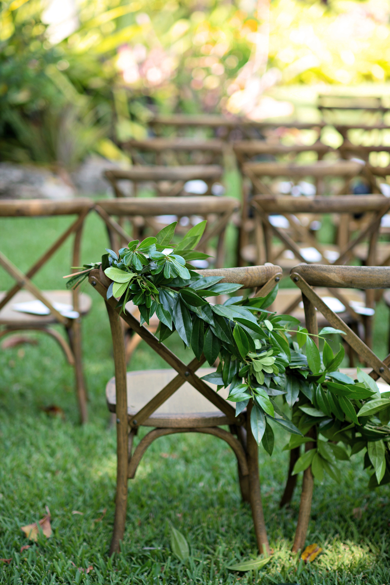 Pink & Gold Rustic Garden Wedding via TheELD.com