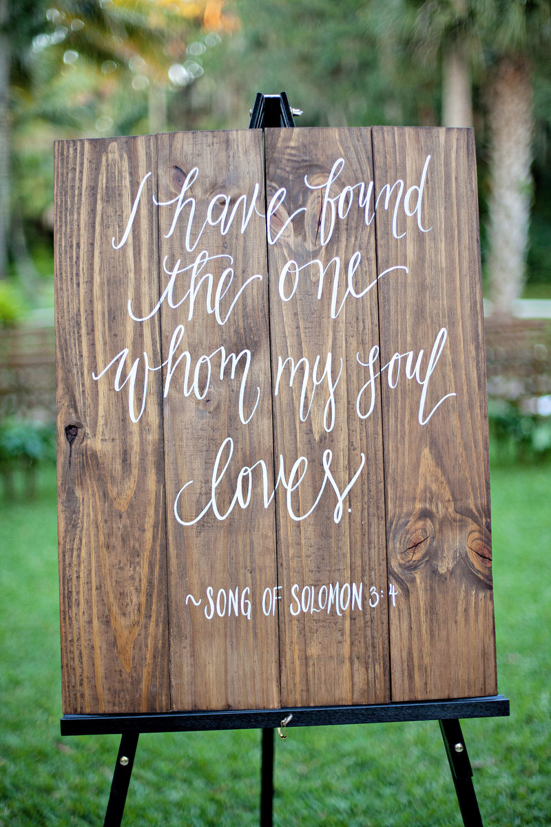 Pink & Gold Rustic Garden Wedding via TheELD.com