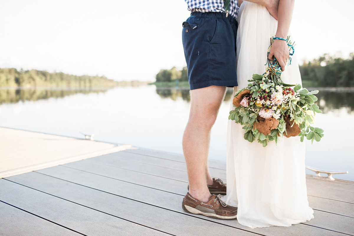 Summer Camp Inspired Wedding Ideas via TheELD.com