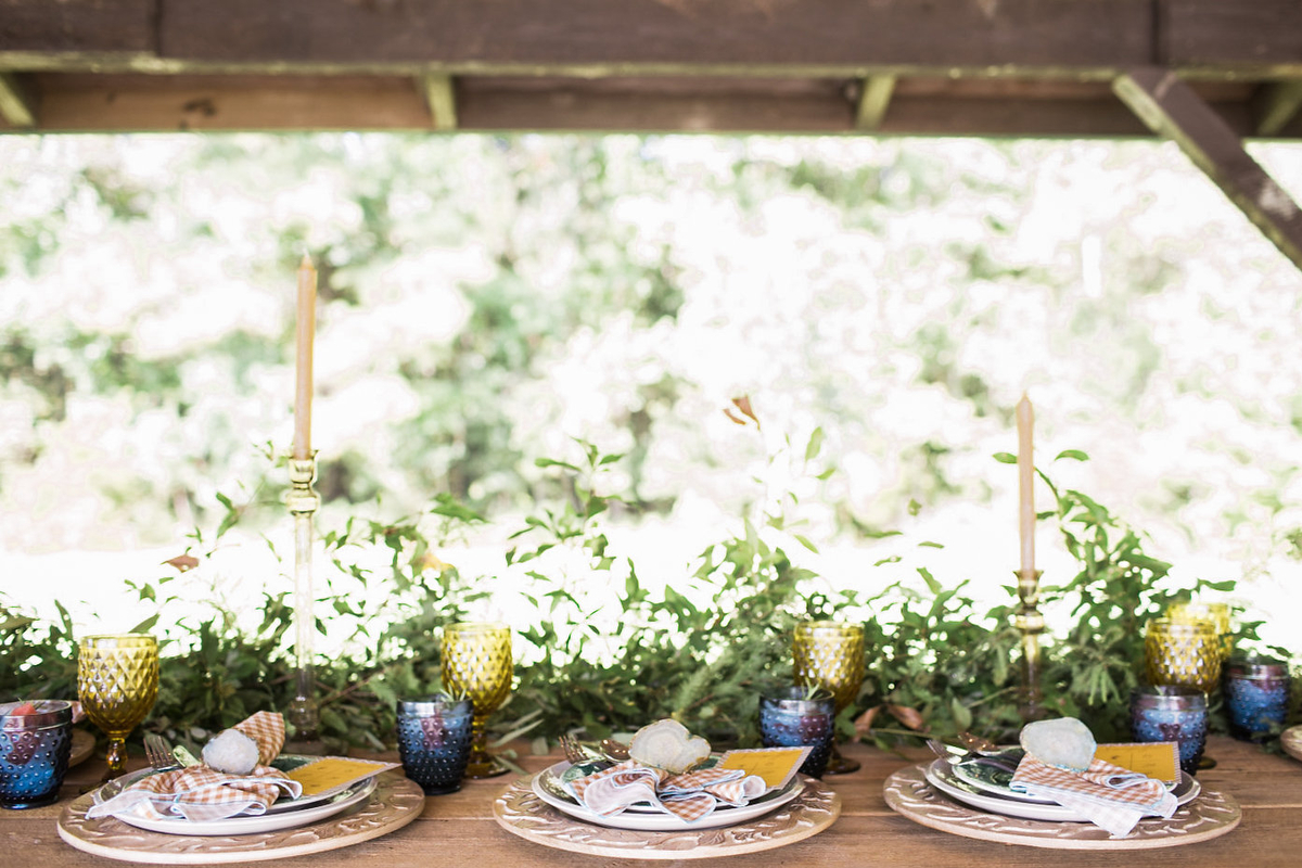 Summer Camp Inspired Wedding Ideas via TheELD.com