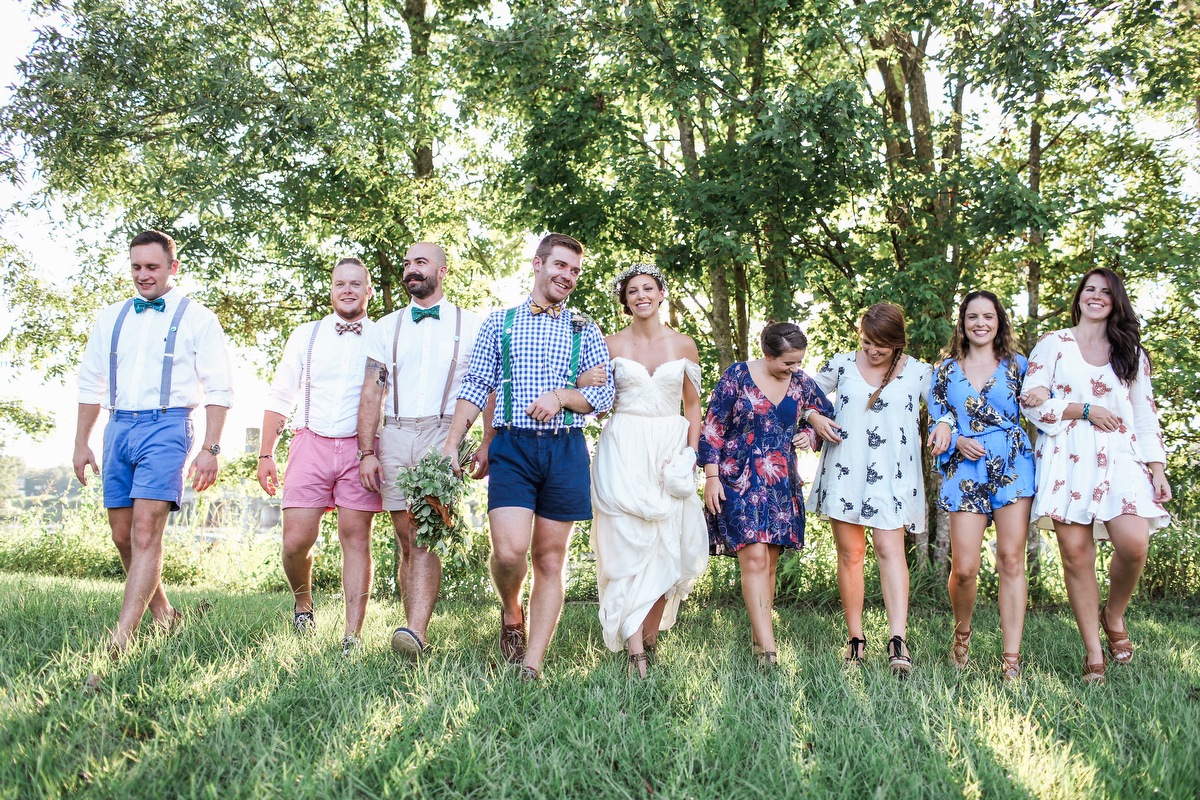 Summer Camp Inspired Wedding Ideas via TheELD.com