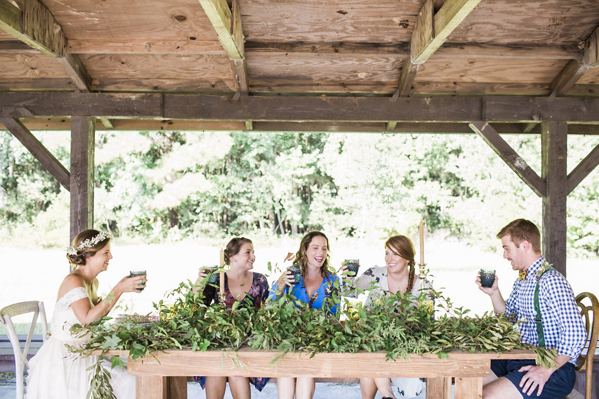 Summer Camp Inspired Wedding Ideas via TheELD.com