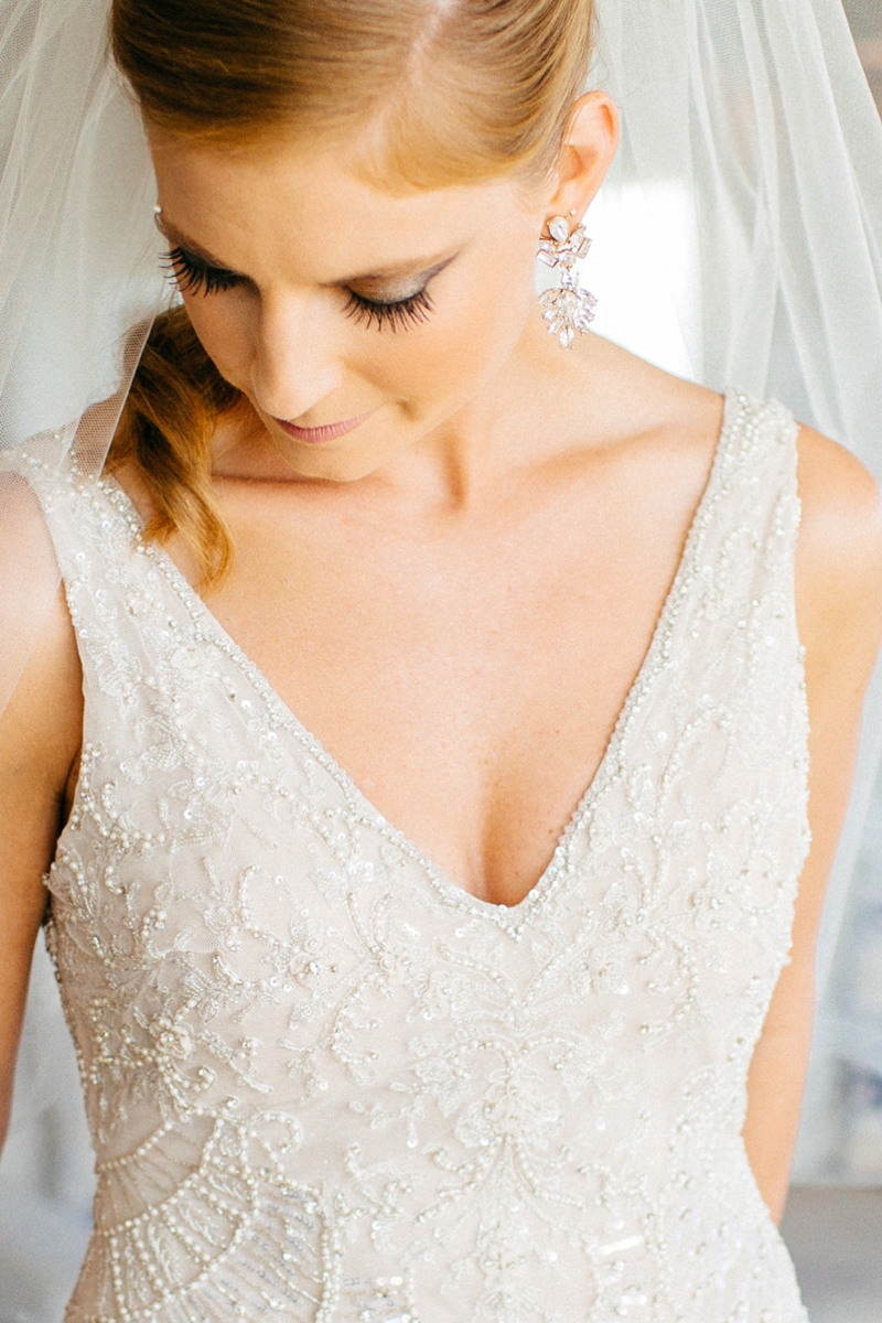 Glamorous Navy & White Islamorada Wedding via TheELD.com