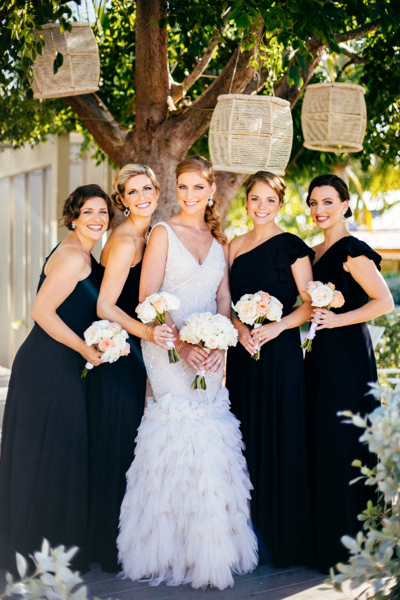 Glamorous Navy & White Islamorada Wedding via TheELD.com